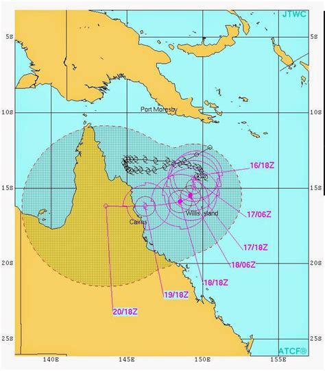 cyclone qld tracking